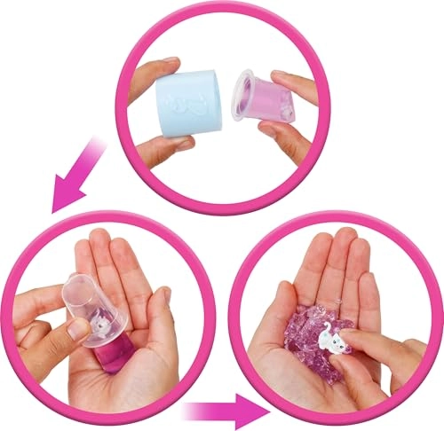 Barbie Party Unboxed Glam Party Series - 10 Surprises Purple Glitter Colour Changing Ages 3+