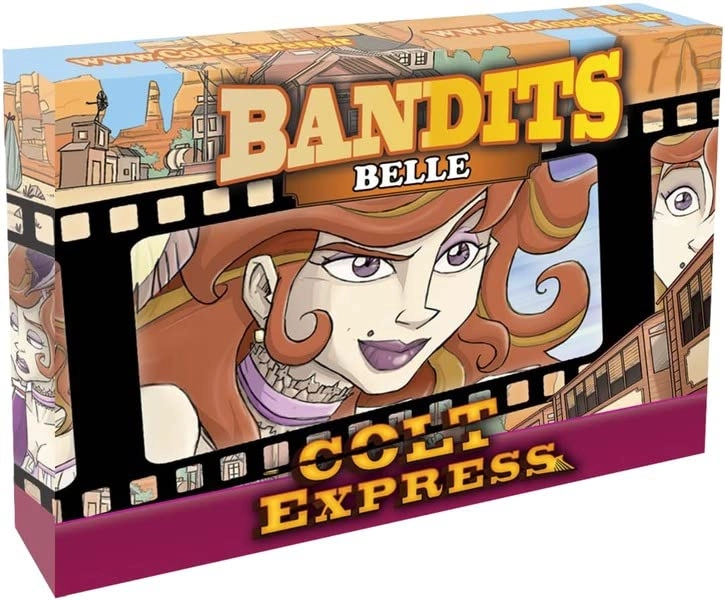 Colt Express - Django + Doc + Cheyenne + Tuco + Belle + Ghost + Bottle Opener - 6 Bandits (French)