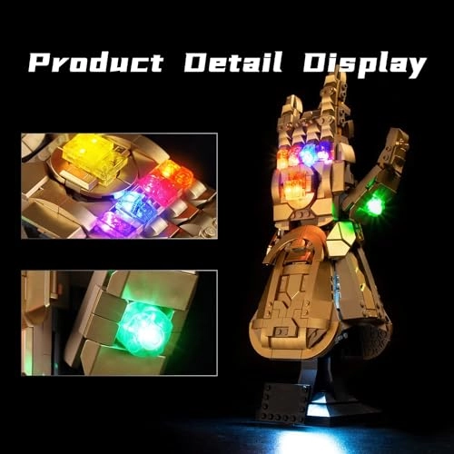 Led Light Kit (76191) - Infinity Gloves Set Remote Control