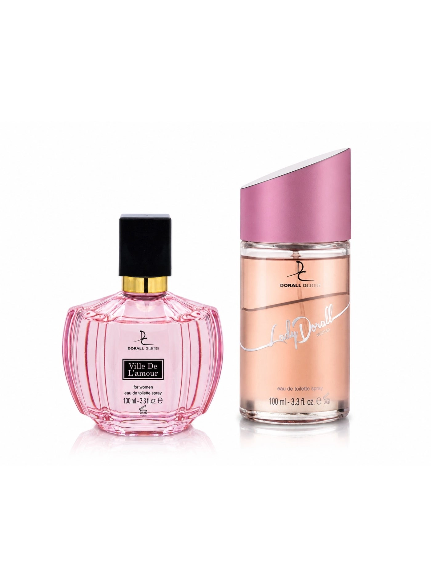 Dorall Collection Ville De L'Amour - Eau de Toilette 100ml + Lady Dorall - Eau de Toilette 100ml