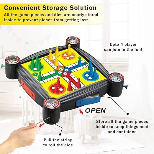 Chess + Backgammon + Ludo + Snakes Ladders + Goose + Checkers + Sorry