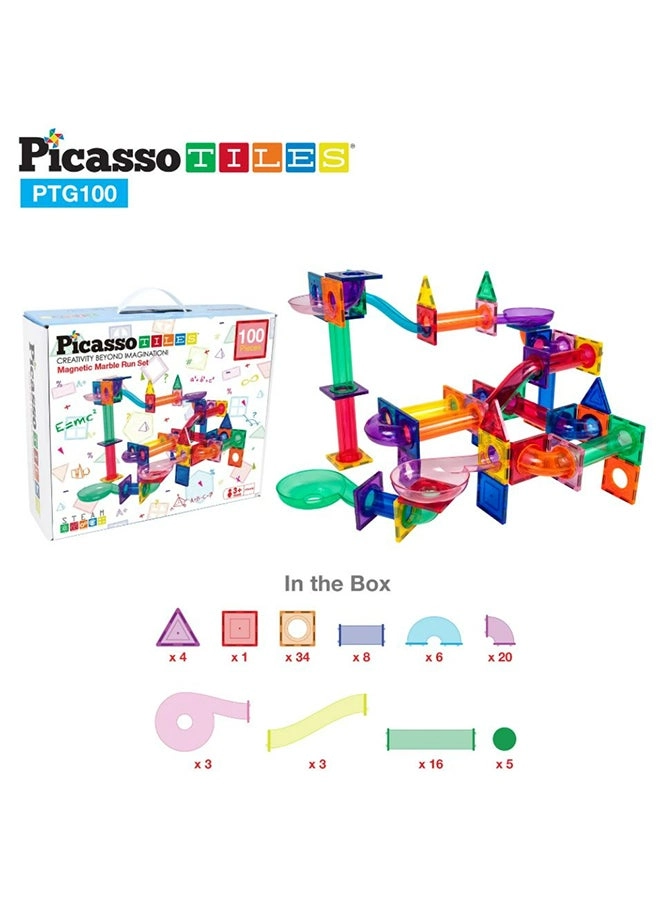 Magnetic Marble Run - Architecture 100 pcs