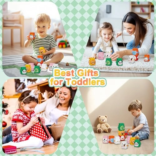 Stacking Toys Set - 3 years and up 6 pieces