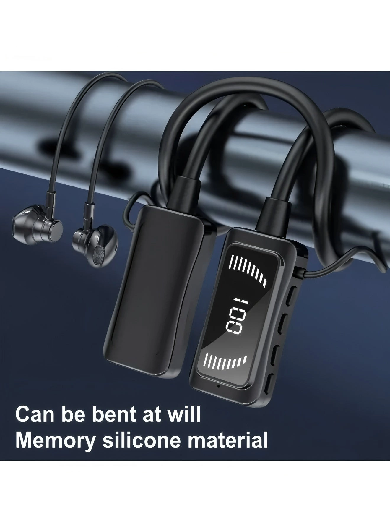 Neckband Bluetooth Earphones Wireless Headphone