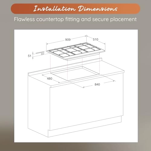 PK951TGH Gas hob