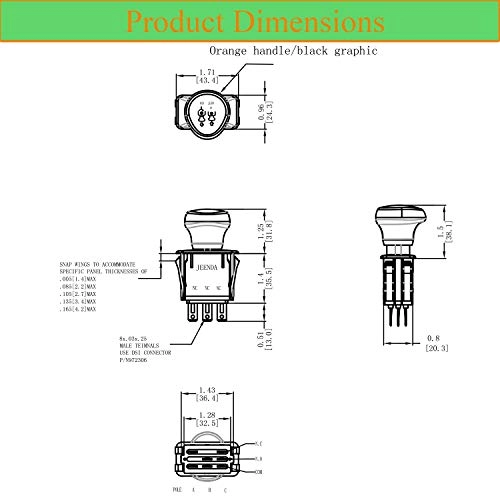 Clutch PTO Switch - Kill Switch 2 Positions