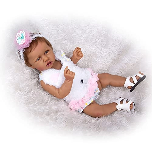 Reborn Baby Doll - 22 Inch Full Vinyl Baby Girl