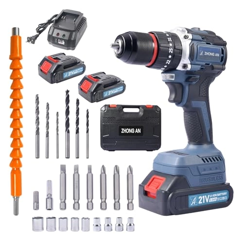 Cordless Drill - 2000 Milliamp Hours 21 Volts
