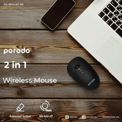 2-in-1 Mouse - Wireless