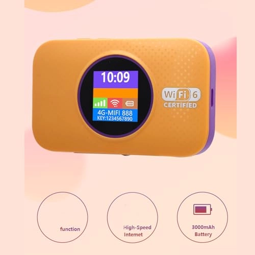 4G LTE Mobile Hotspot Router - 300Mbps WiFi 6