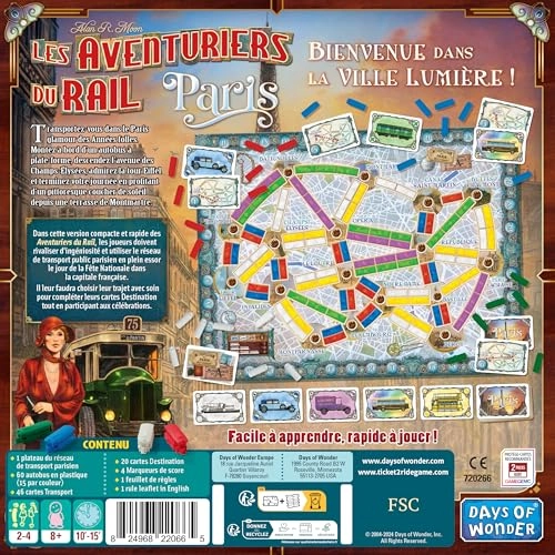 Les AVENTURIERS du Rail: Paris Crazy Years (French)