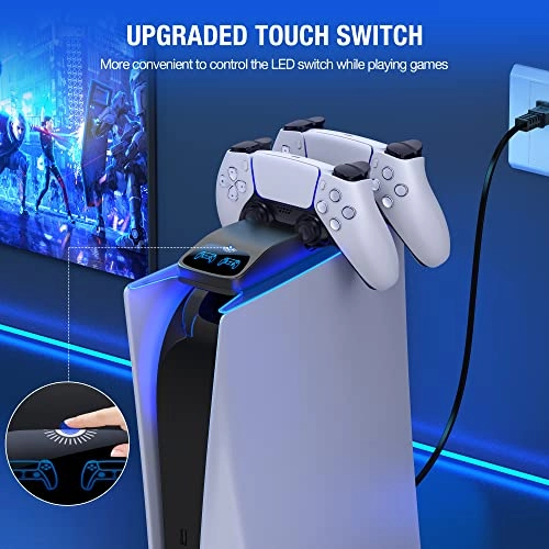 PS5 Controller Charging Station - USB Game Consoles