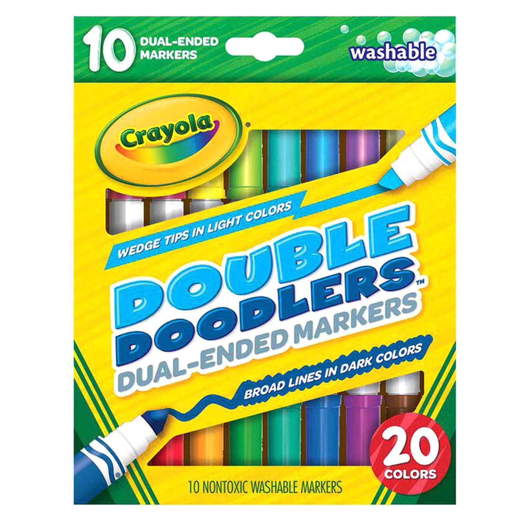 COLOR LAND CHILDRENS TOYS CENTER LLC Double Doodlers - 10 Multicolour