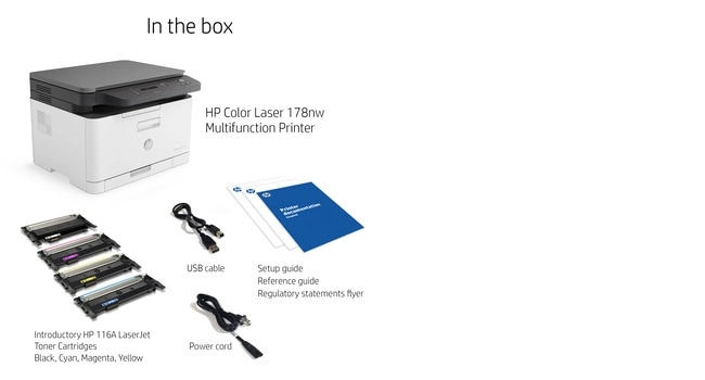Laserjet MFP 178nw - Laser Colour