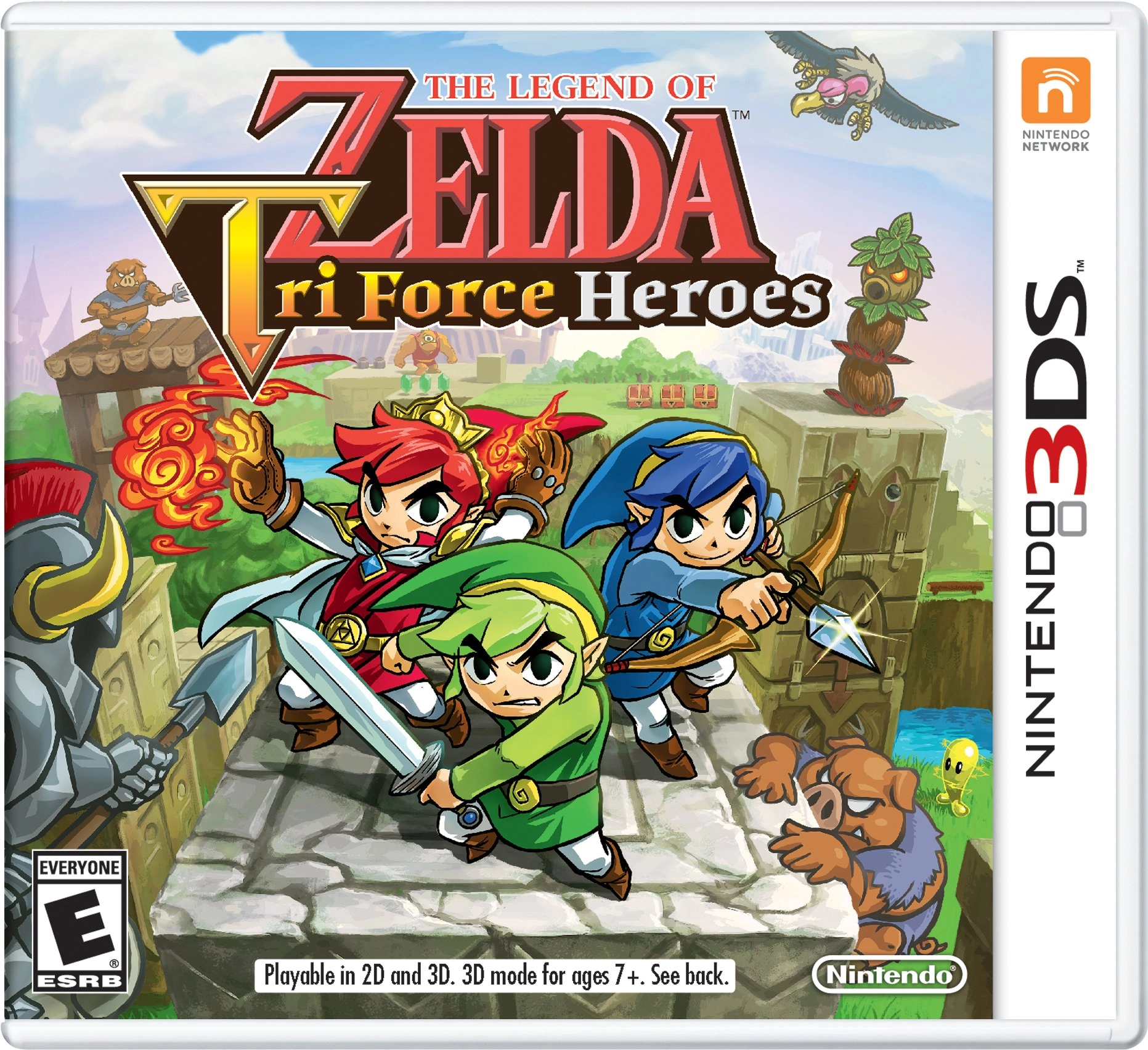 Nintendo 3Ds Zelda Triforce Heroes - NTSC
