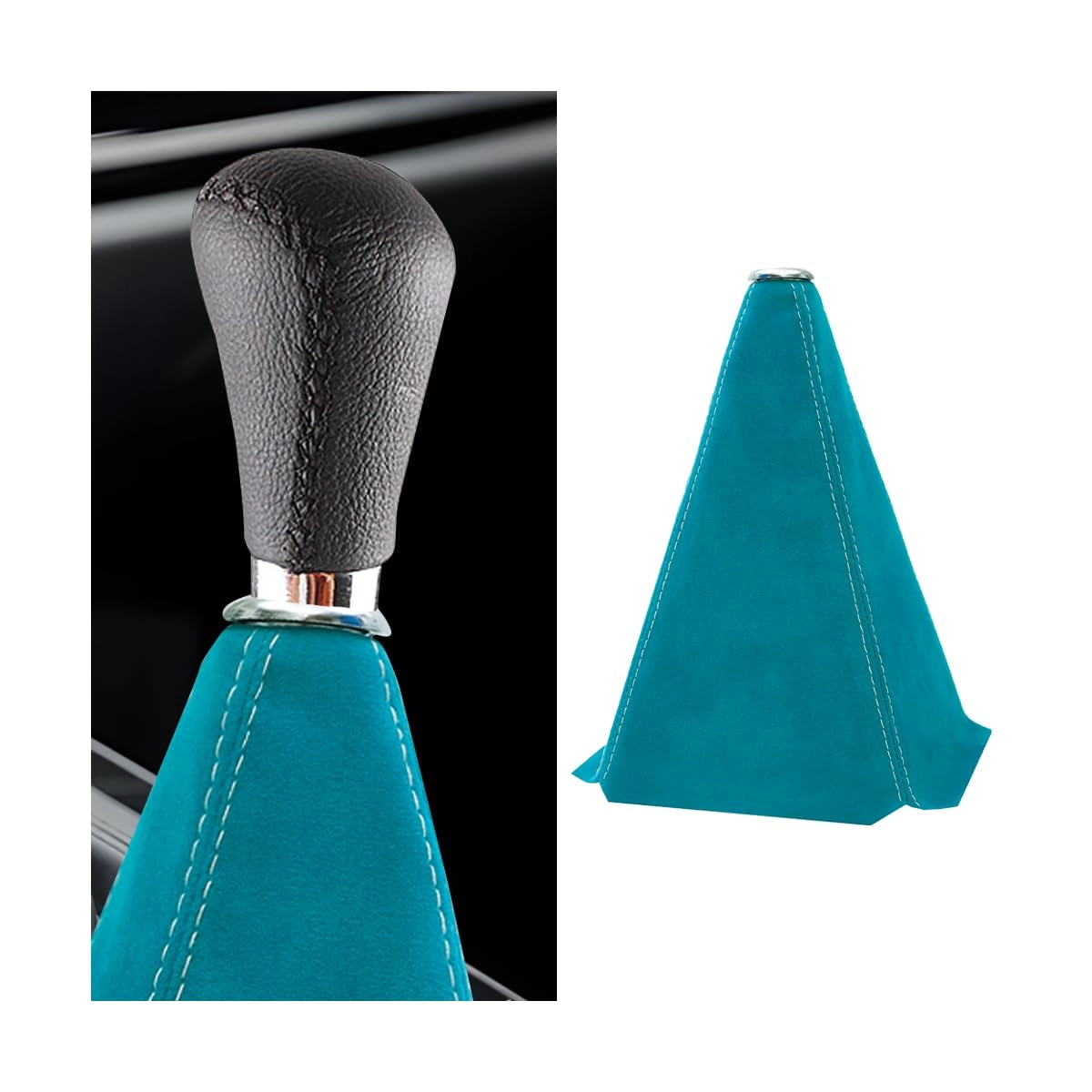 Shift Boot Cover - Suede Black