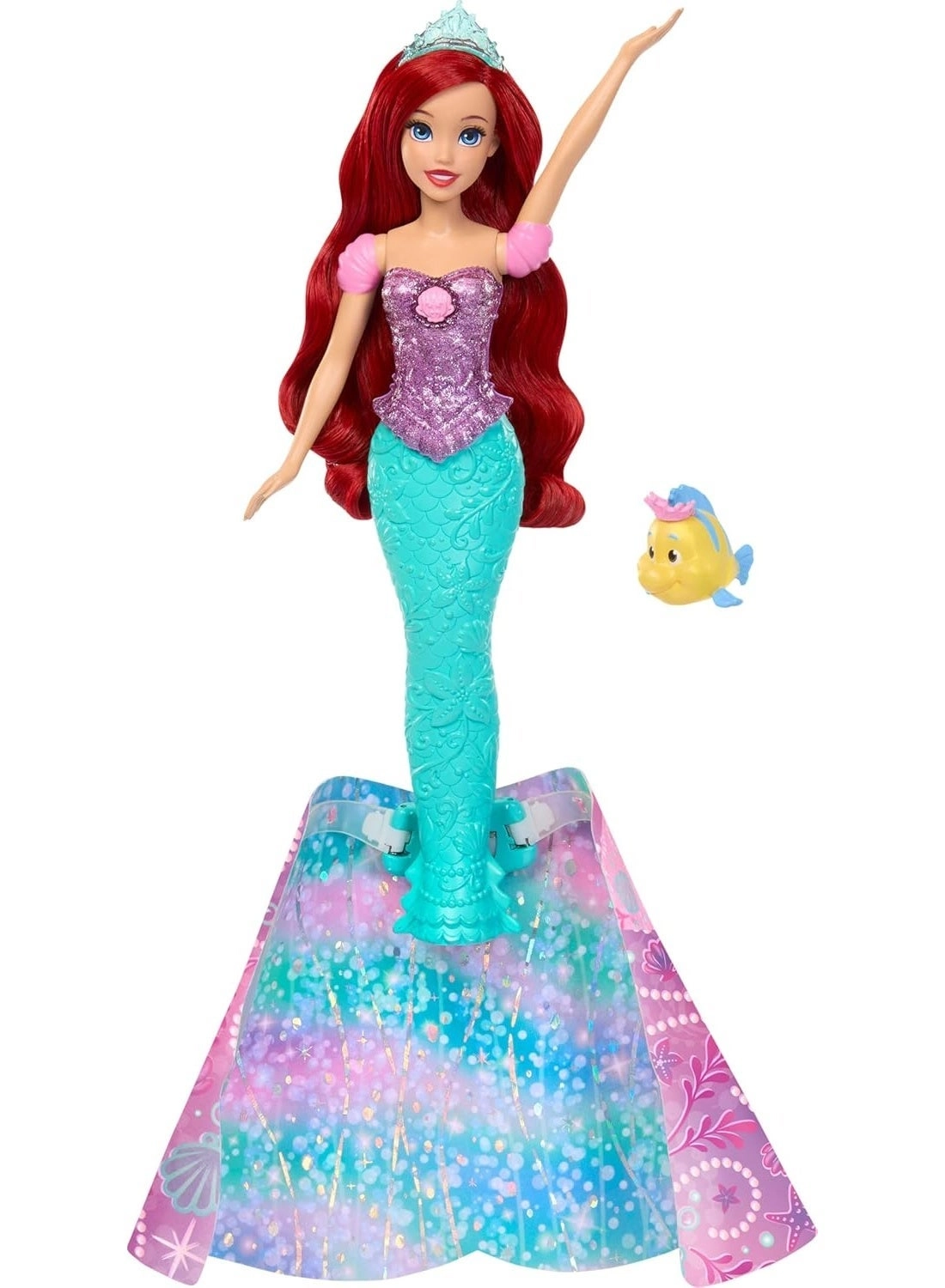 Disney Ariel Fashion Doll - Human to Mermaid Transforming