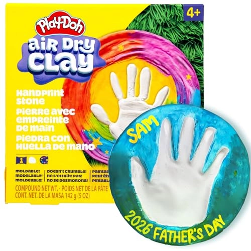 Air Dry Handprint Stone - 1 piece(s)