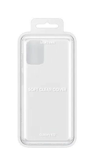 Galaxy A12 Soft Clear Cover - Transparent