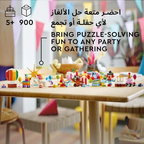 Classic Creative Party Box (11029) - 12 Mini-Build Toys Multicolor