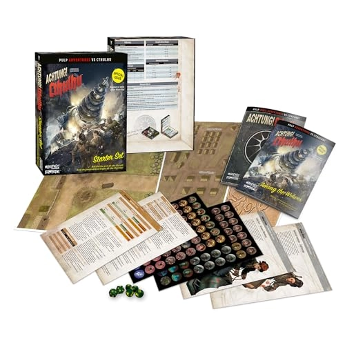 Modiphius Achtung! Cthulhu: Starter Set - RPG Boxed Set 2d20 System