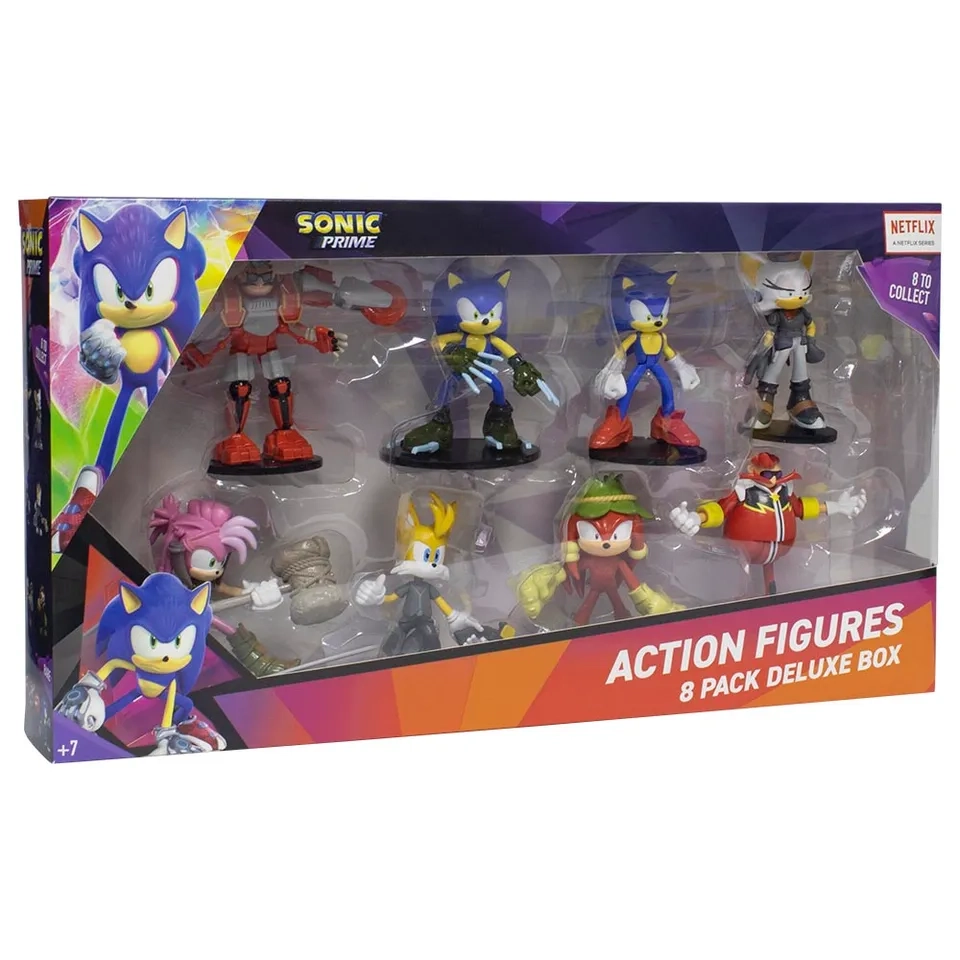 Articulated Action Figures - Assorted (FGI-SON6080) 8 pcs