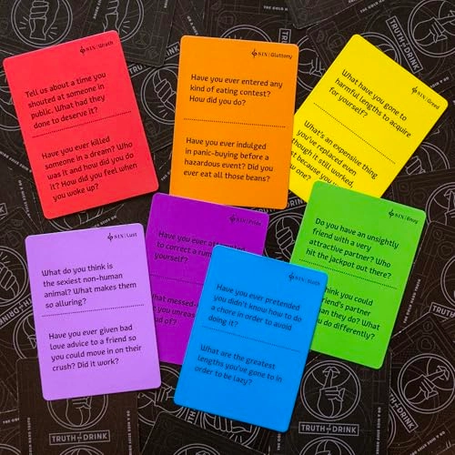 Truth or Drink: Sin Edition - English Ages 21+