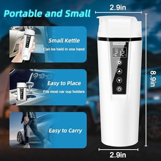 Car Portable Electric Kettle