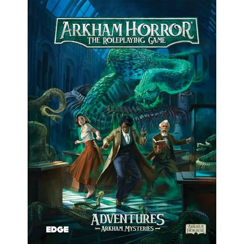 Arkham Horror The Roleplaying Game: Arkham Mysteries Adventure Book - Three Standalone Scenarios