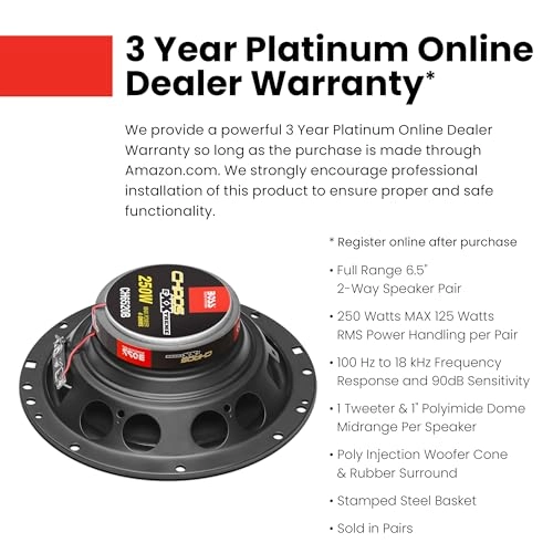 CH6520B - 6.5 Inches Coaxial