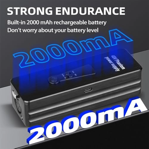 48V Power Supply XLR Microphone