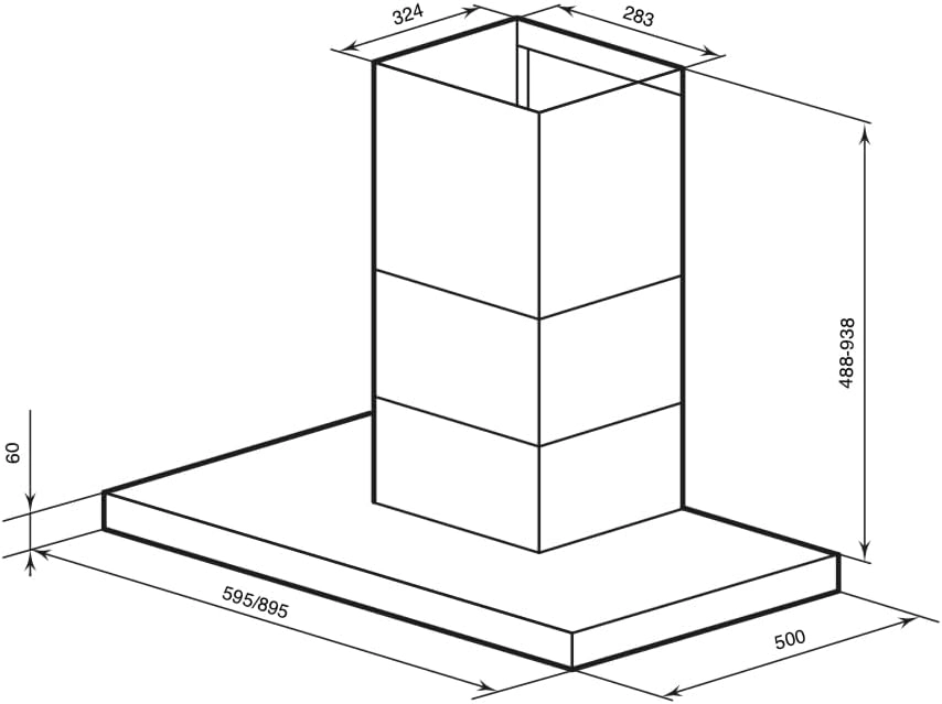 MBKHG 902 BL - 750 Cubic Meters Per Hour 90 cm