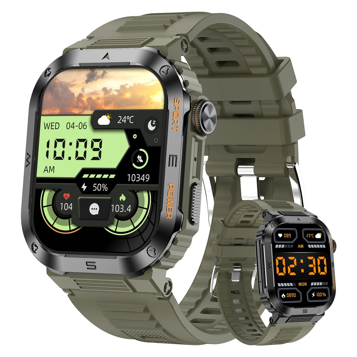 FANCHENGZI Military Smartwatch