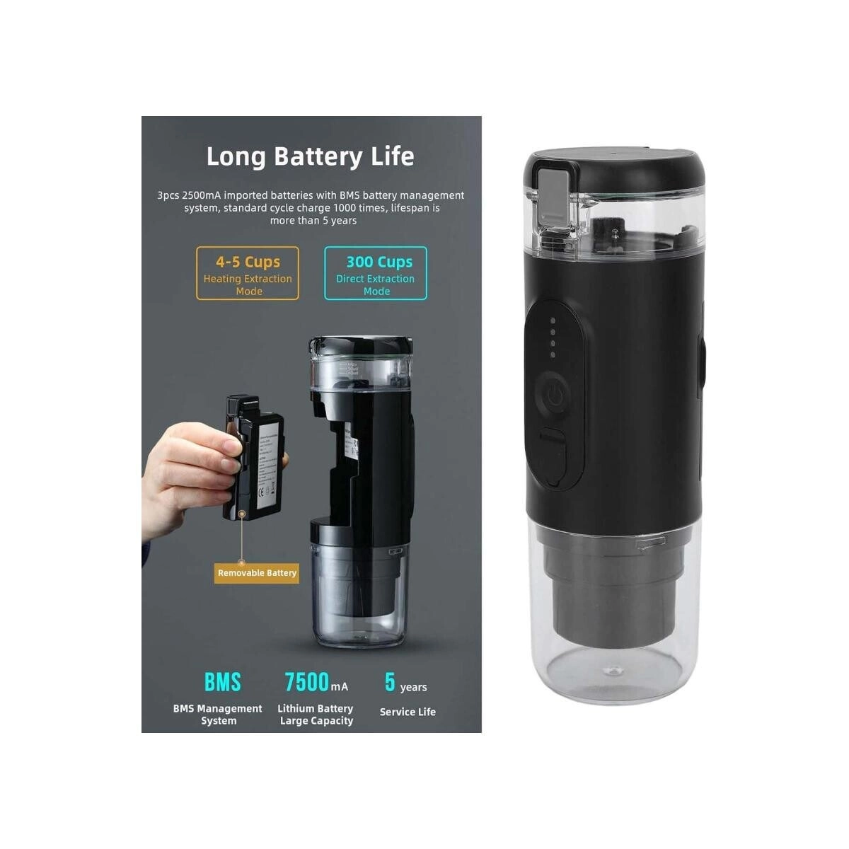Portable Espresso Coffee Maker