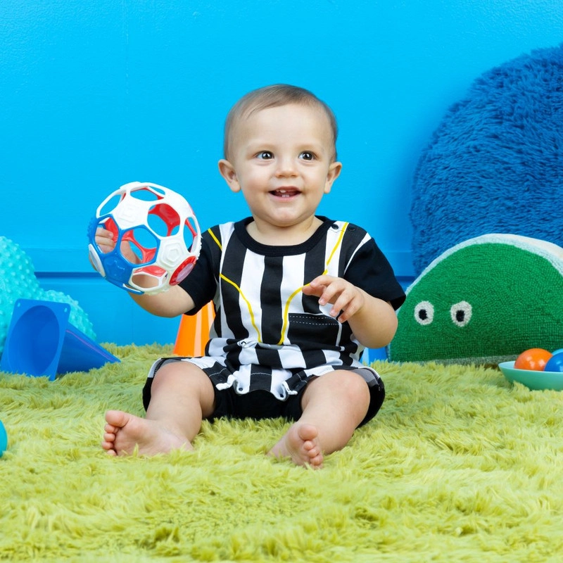 Oball Grippin' Goals Rattle Soccer Ball - 0 month and above