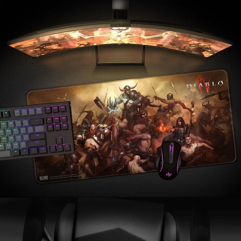 Diablo IV Heroes XL Gaming Mouse Pad - 90x42 cm