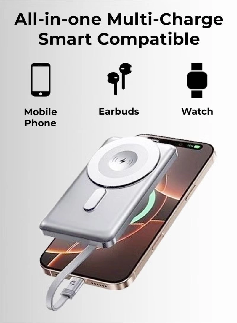 MagSafe Wireless Power Bank - 5000mAh 20W Fast Charging