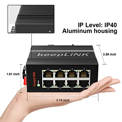 8 port switch 8-ports