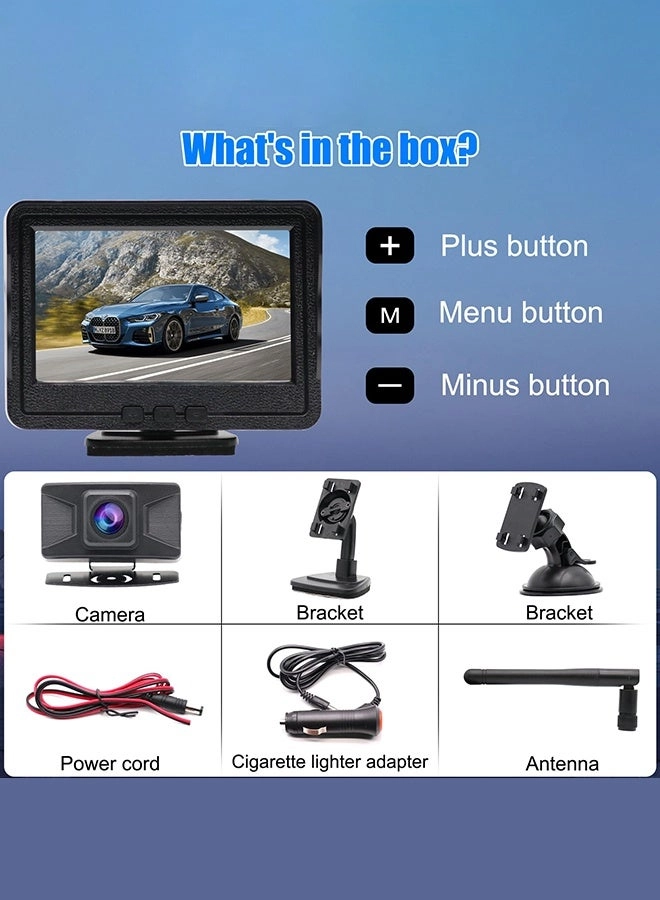 Backup Camera System - Night Vision Wireless 1080P