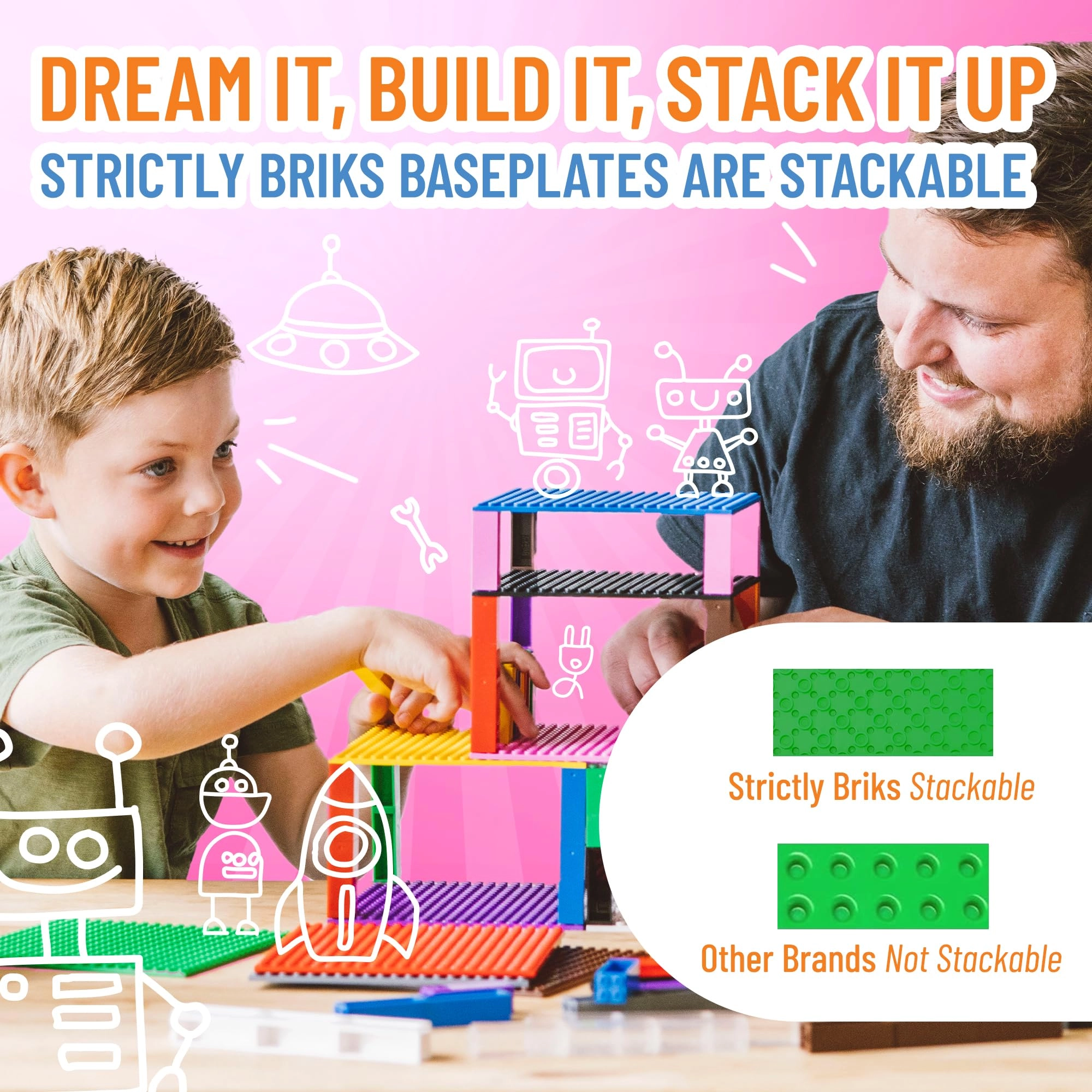 Classic Baseplate - 1 pcs