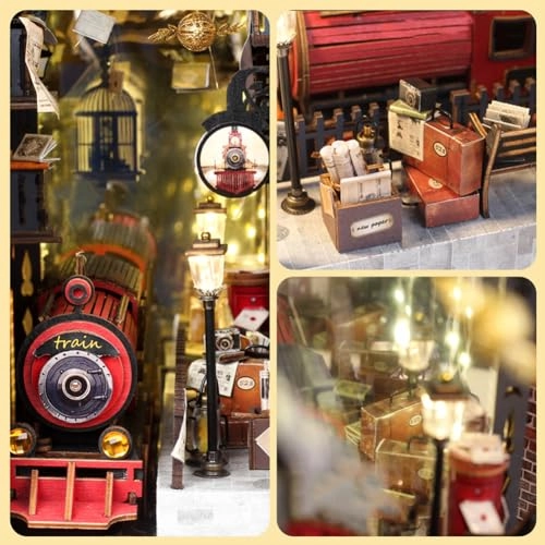 3D Wooden Assembled Dollhouse Kit - Temporal Trajectory