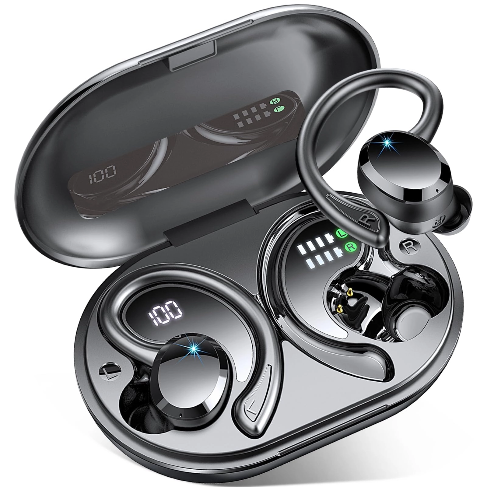 Clip on Earbuds Wireless Earbud