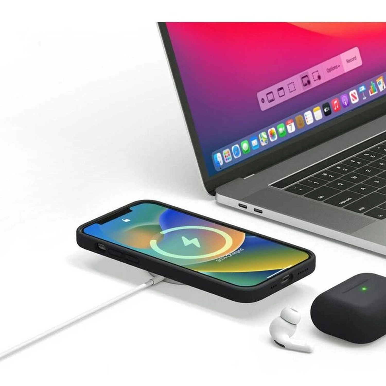 Tint Silicone Case with MagSafe for iPhone 14 Plus