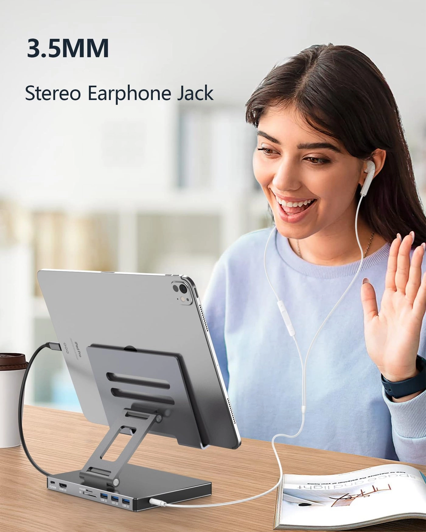 iPad Pro USB C Hub Stand