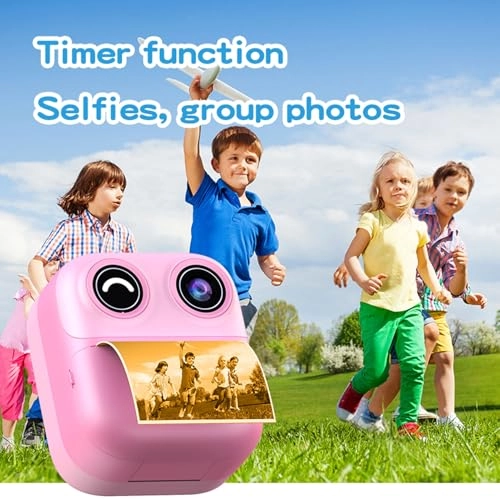 Instant Print Camera - 48MP Thermal Printing