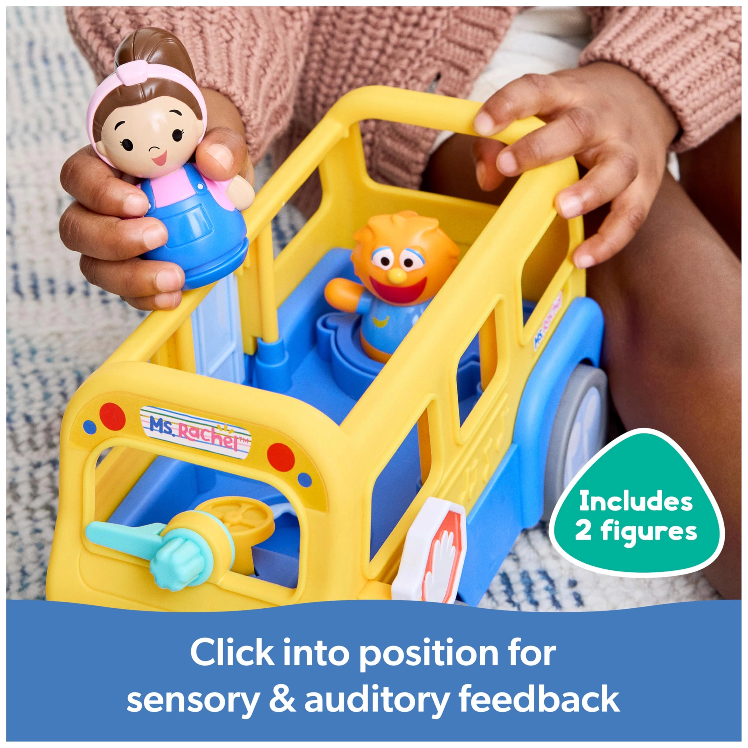 My First Learning Electronic School Bus - Ms. Rachel & Herbie - 1-3 years+