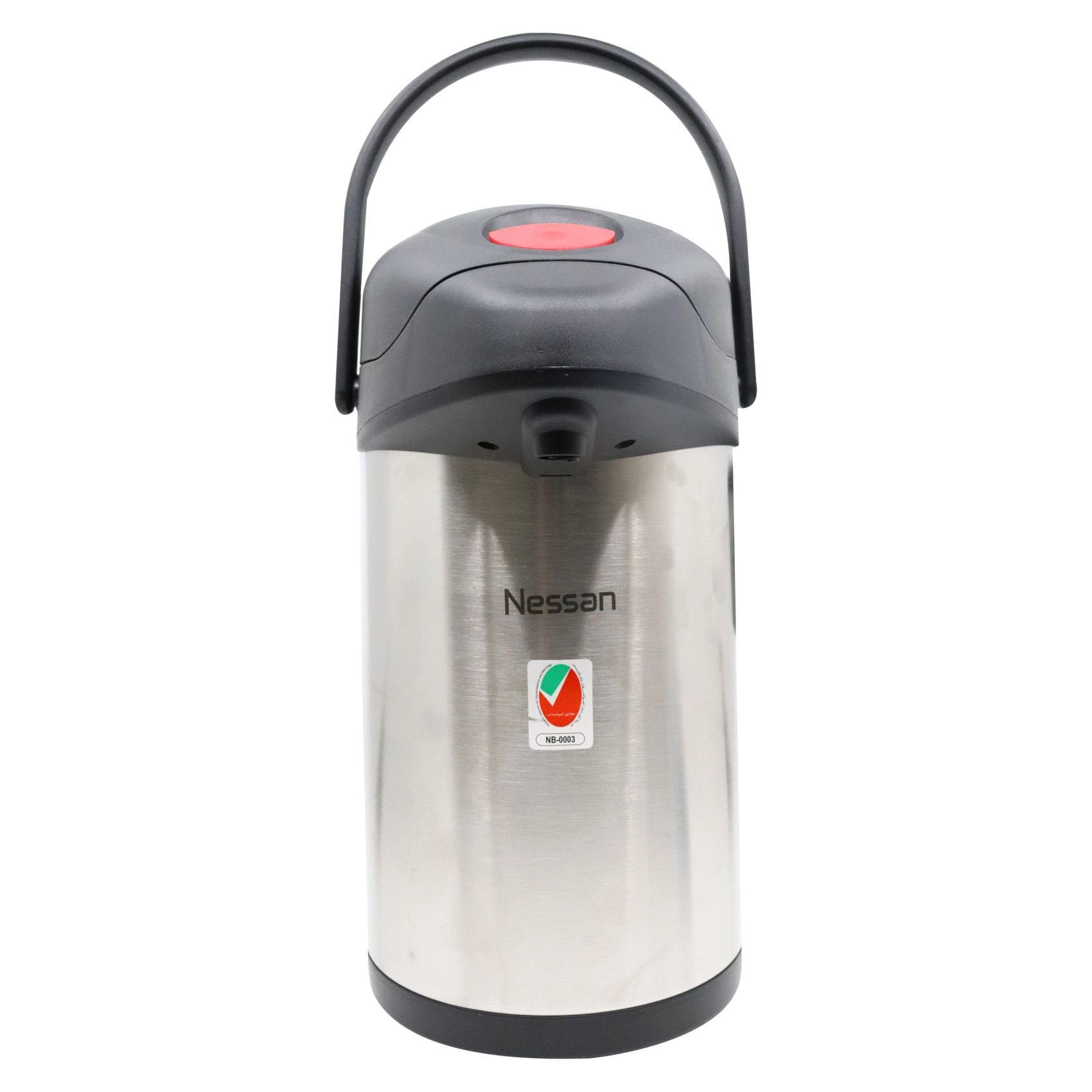 Nessan Airpot Stainless Steel Pump Vacuum Flask - 3.5L