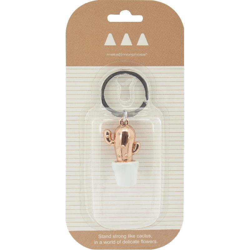 MetalMorphose Cactus Keychain