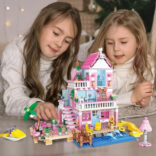 Beach House Building Set - Girls 822 pcs