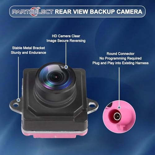 Rear View Backup Camera - Jeep Wrangler 2018-2022